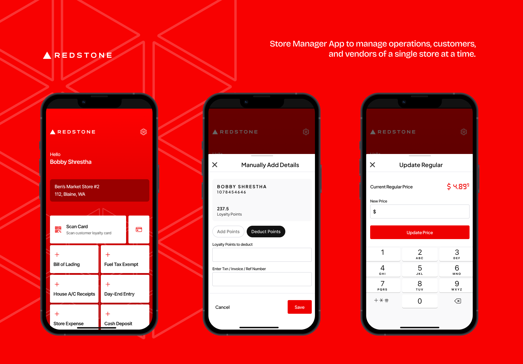 Store Manager App